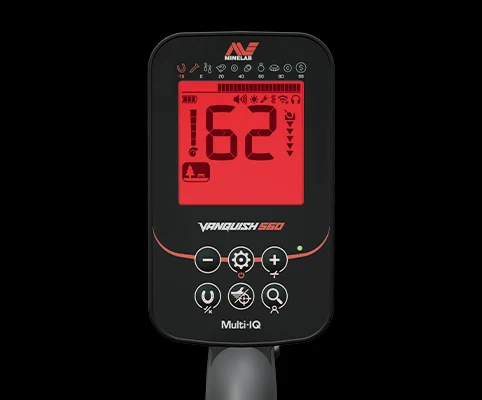 İstanbul Minelab Vanquish 340 - VANQUISH ekran ve saha kontrolü