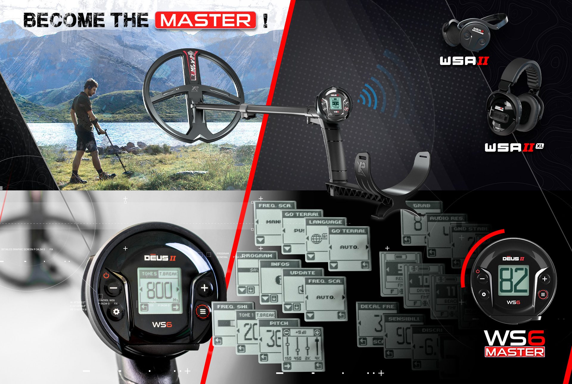 İstanbul XP Deus II WS6 MASTER - XP WS6 MASTER Deus 2 saha ve su kullanımı